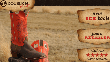 eshop at  Double H Boots's web store for American Made products